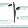 Jeep Compass MK49 Rear Wiper Blade Arm Set (2006-2016)