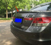 2008-2012 Honda Accord ABS Gray 4DR Sedan Tail Rear Spoiler Wing (2008-2012)