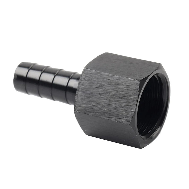 AN8 3/8" Hose Barb Fuel Line Push On Swivel Fitting Adapter (N/A)