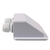 Solar Panel RV Caravan White Double Wire Cable Entry Gland Box