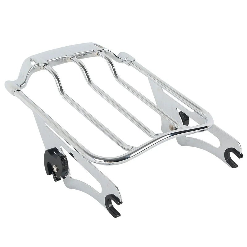 Harley Touring FLHR FLTR Chrome Two Up Luggage Rack (2009-2022)