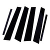 BMW 3 E90 Gloss Black Door Window Pillar Post Covers (2005-2012)