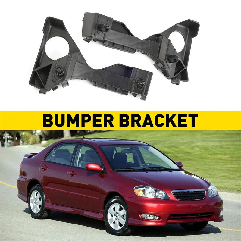 Toyota Corolla Front Left & Right Bumper Brackets (2003-2008)
