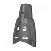 Saab 9-3 Sport (2003-2011) Black 4 x Button Smart Key Fob Shell Cover