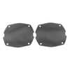 Harley FLH FLHX Black Thin Mesh Speaker Grilles (1998-2013)