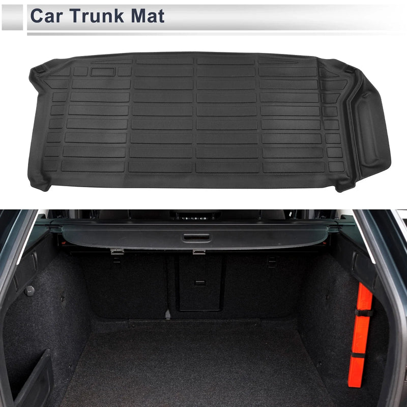 Toyota Grand Highlander (2024-2025) Black TPE Cargo Liner Rear Trunk Mat