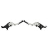 BMW S1000XR Silver CNC Folding Extendable Brake Clutch Levers (2015-2021)