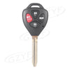 Toyota Corolla Avalon Remote Uncut Key Fob Shell Case (2003-2023)
