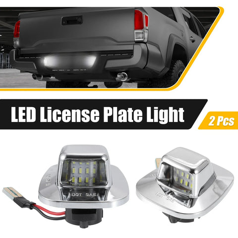 Chevy C1500 C2500 2 x LED License Plate Light Assembly (1999-2006)