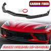 Corvette C8 Z51 2020-2023 Carbon Fiber Front Bumper Lip Splitter Diffuser