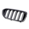 BMW 5 Series G30 Pre-LCI 17-20 Gloss Carbon Fiber Front Bumper Kidney Grille