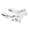 Harley 1" Handlebar 6" Chrome Pullback Handlebar Risers Clamp