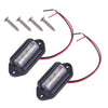 Car Truck Boat - Waterproof 6000K 12V LED License Plate Lights