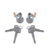 Door Lock Safety Key Set L+R Fits Mitsubishi L200 Triton Pickup UTE 1986-96 D08