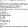 Honda XL200 XR200R XR200 Piston Ring Pin Kit 65.50mm (1980-2002)