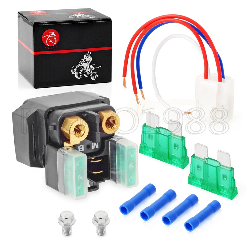 Yamaha XVS1300 V-Star 1300 Starter Solenoid Relay W Plug (2007–2017)