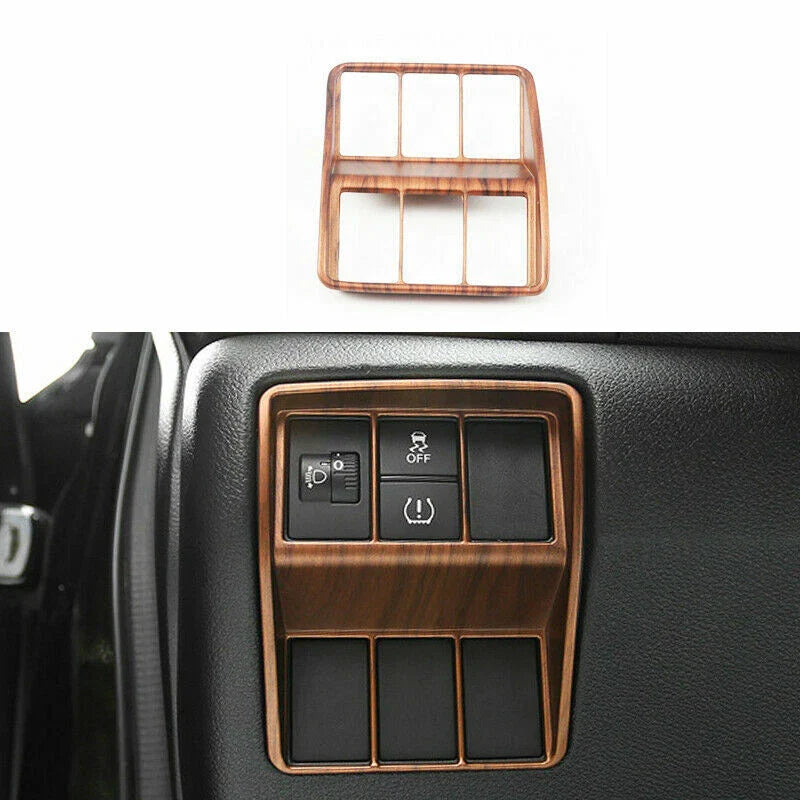 Honda CR-V 16X Peach Wood Grain Car Interior Kit Cover Trim (2017–2022)