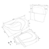 Harley CVO Road Glide Rider & Passenger Backrest Pad (2014-2023)