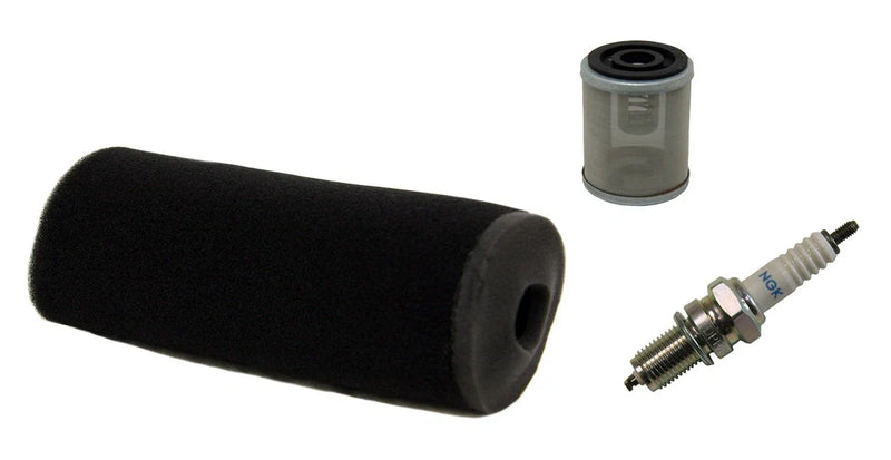 Yamaha Warrior 350 Air Filter, Oil Filter, NGK Spark Plug (1987–2000)