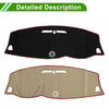 Volvo S60 V60 XC60 Sun Protector Black Red Dashboard Cover Mat (2011-2023)