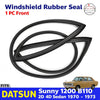 Front Weatherstrip Windshield Rubber Fits Datsun Sunny 1200 B110 SED 1970-73 D05