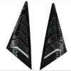 Honda Civic Carbon Fiber Side Window Louver Shutter Covers (2006-2011)