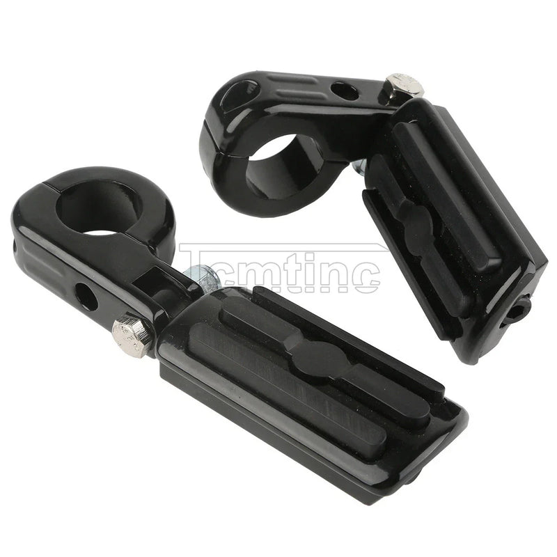 Harley 1 1/4" Engine Guards Foot Pegs