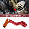 Kayo T2 Red Orange Folding Motorcycle Gear Shifter Lever