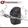 Hyundai Sonata 2011-2014 Black Brown Faux Leather Car Gear Shift Knob Cover