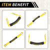 Jeep Wrangler Roof Rope Handle Yellow 2 x Roll Bar Grab Handles