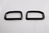 Ford Ranger ABS Carbon Fiber Front Side Air Vent Outlet Lid Cover Trim (2023)