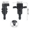 Kia Forte Front Windshield Washer Nozzles (2014-2018)