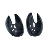 Smart Fortwo W450 2003-2007 Carbon Fiber Stick-on Side Mirror Cover Caps