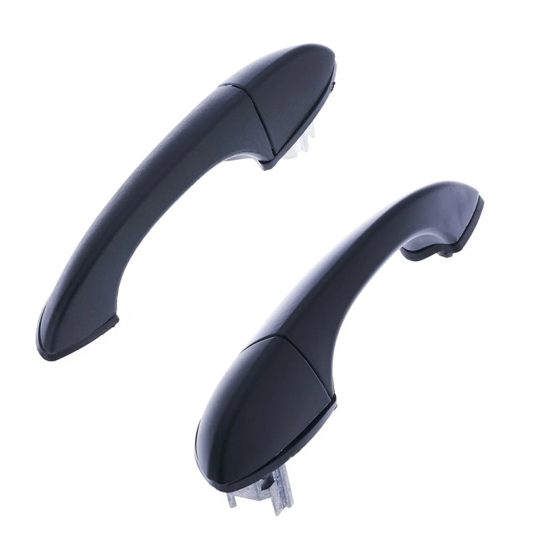 BMW X5 E53 (2000-2007) Black Rear LH + RH Outer Door Handle Set of 2