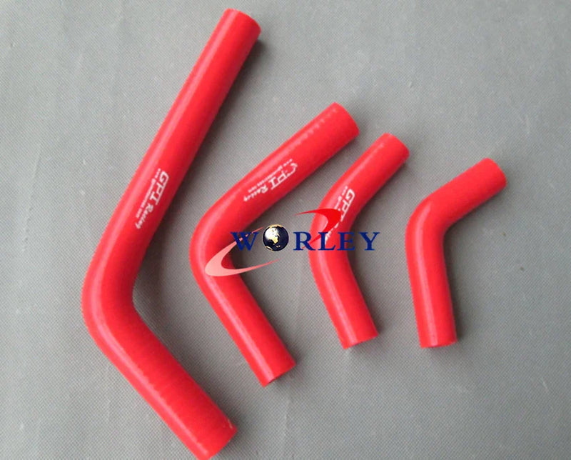 Honda CRF250 CRF250X CRF250R Silicone Radiator Hoses (2004-2009)