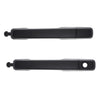 Isuzu D-Max 2x Front LH+RH Black Outer Door Handle (2012–2020)