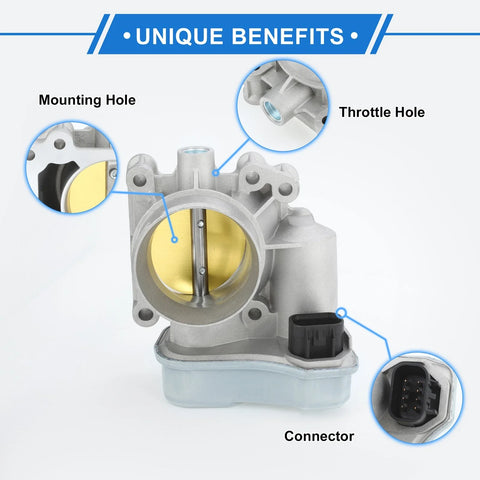 Chevrolet Malibu 1 Pcs Throttle Body (2004-2005)