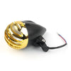 Chopper Bobber 5 1/2" Black Bullet Headlight