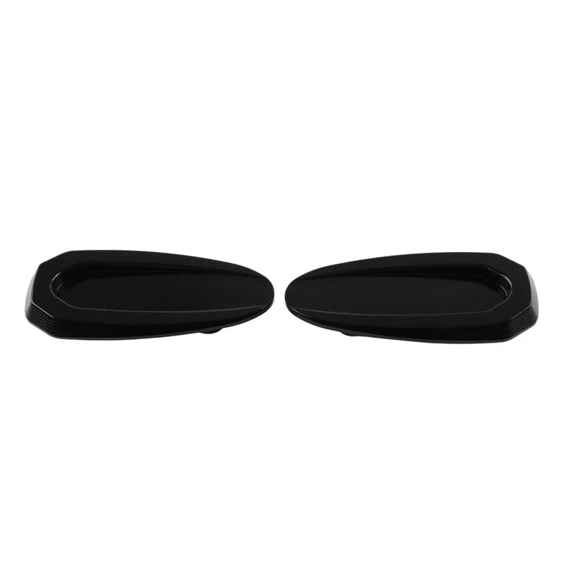 BMW S1000RR (2020-2023)  Black Rearview Mirror Block Off Base Plates Cover