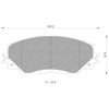 Corolla Front Disc Rotors & Bremtec Brake Pads (2007–2018)