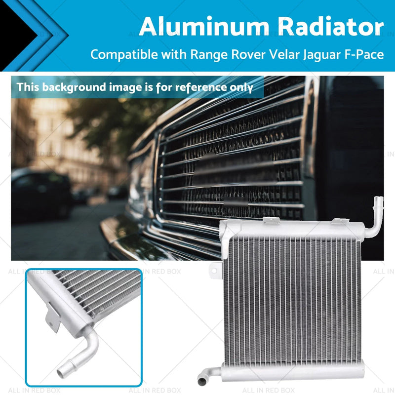 Range Rover Velar Jaguar F-Pace Aluminum Radiator (2017-On)