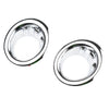 Fog Lamp Cover Trim Chrome LH+RH Fits Mitsubishi L200 Triton Truck 2009-14 D06