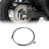 Hose Line 210cm Motorcycle Brake Clutch Oil Nylon Stainless Steel Wire Braid PU