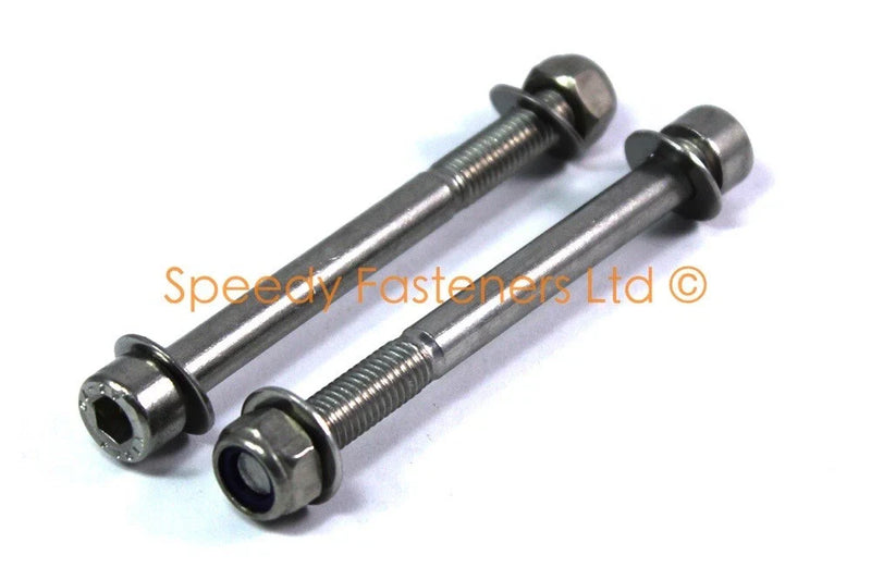 Kart Cadet Project One Zip Honda IAME Stainless M8 King Pin Bolts