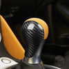 NISSAN 370z 2009-2018 Real Carbon Fiber Gear Shift Knob Cover Trim fit