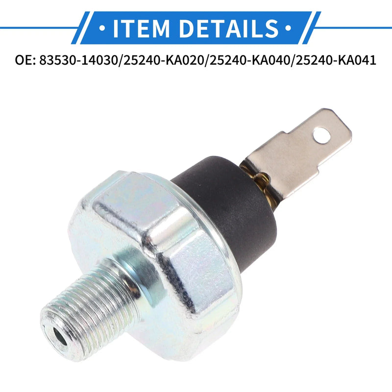 Honda Acura Metal Black Oil Pressure Sensor (1991 - 1994)