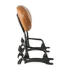 Indian Chief Classic Dark Horse 12in Sissy Bar Backrest Mount Spool
