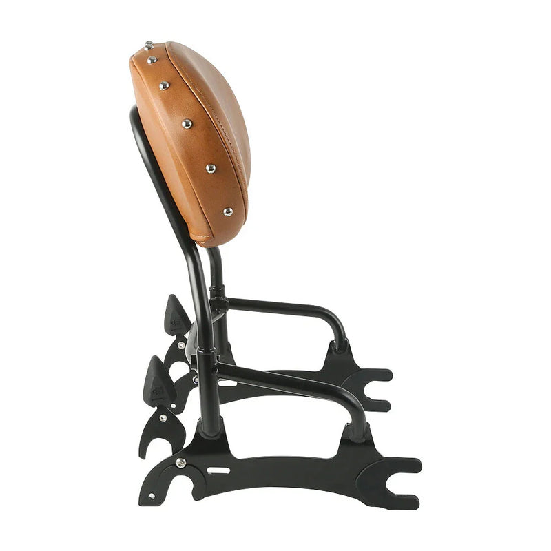 Indian Chief Classic Dark Horse 12in Sissy Bar Backrest Mount Spool