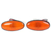 Side Marker Light Lamp LH+RH Fits Nissan Frontier Navara D22 Truck 2000-05 D06