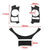 Lexus IS250 NX200 300h 4 Pcs Carbon Fiber Steering Wheel Cover Trim